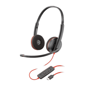 Poly Blackwire 3220 Stereo USB-C Headset – 8X228AA