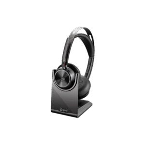 Poly Voyager Focus 2 Microsoft Teams Certified USB-C-C Headset +USB-C/A Adapter +Charging Stand | 9T9J6AA