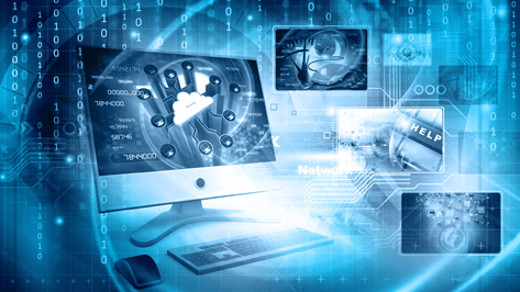 digital technology background