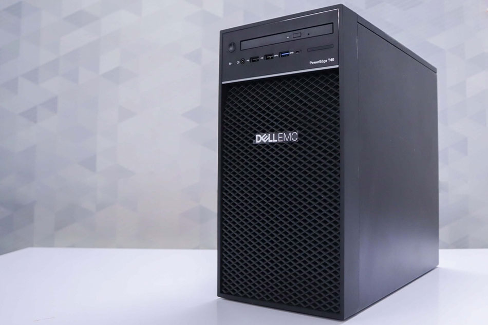 Dell PowerEdge T40 Tower Server: The building block for your small business.
